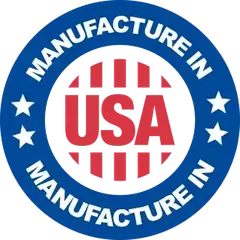 Manufactured in the USA badge