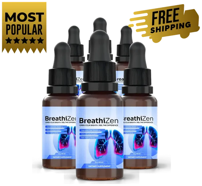 6 Bottles of BreathiZen spray